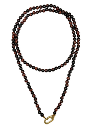 Bonnie Studios Tiger Necklace - Dark Brown