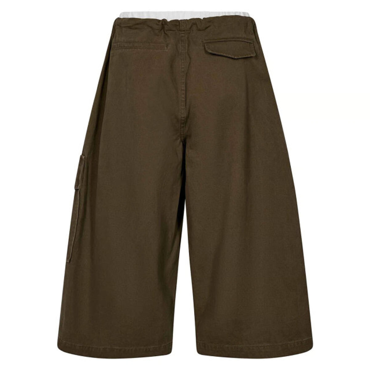Haute l'Amitié Pull On Cargo Bermudas - Army