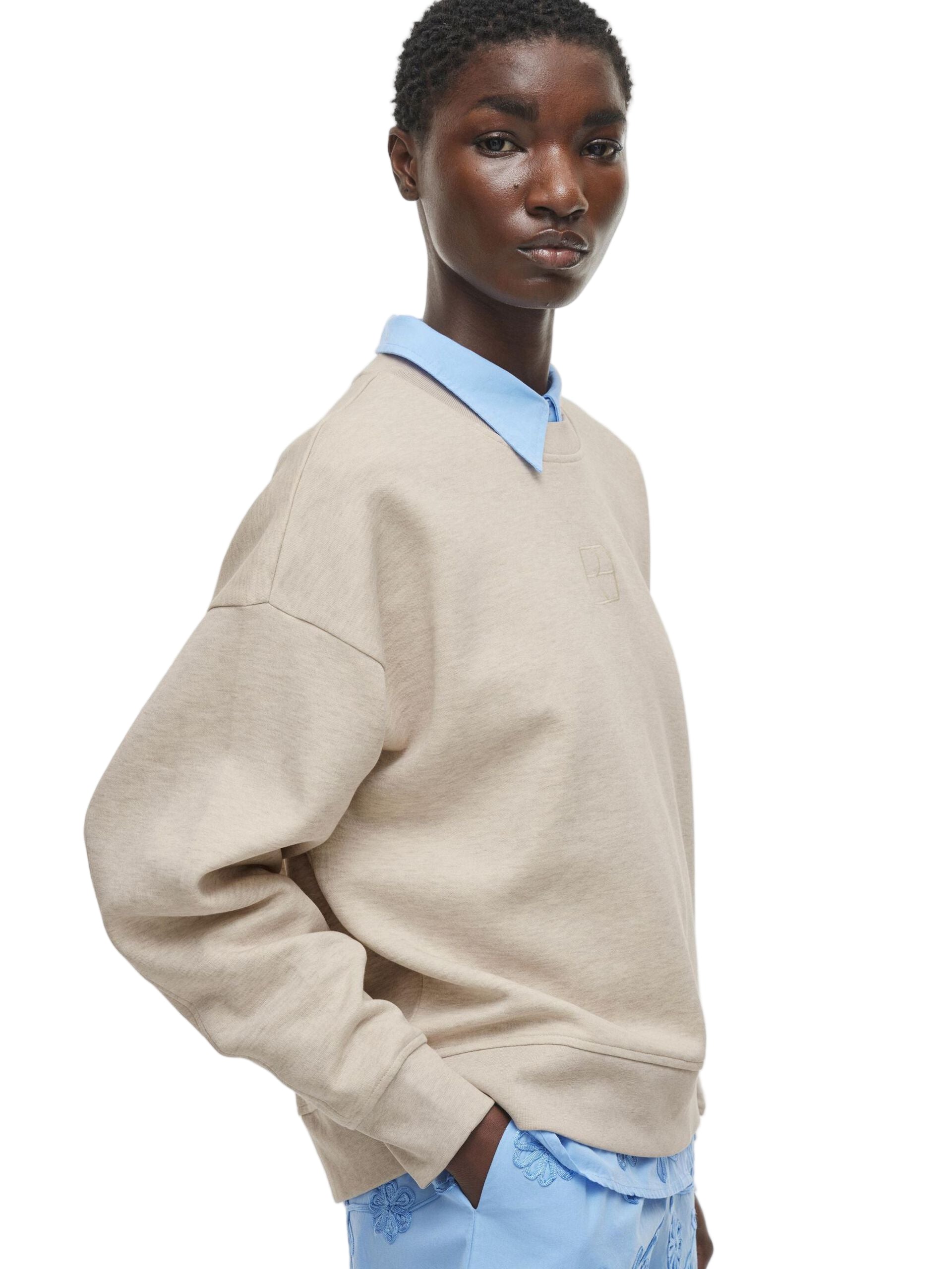 Rouge Edit Nellie Sweatshirt - Super Light Natural