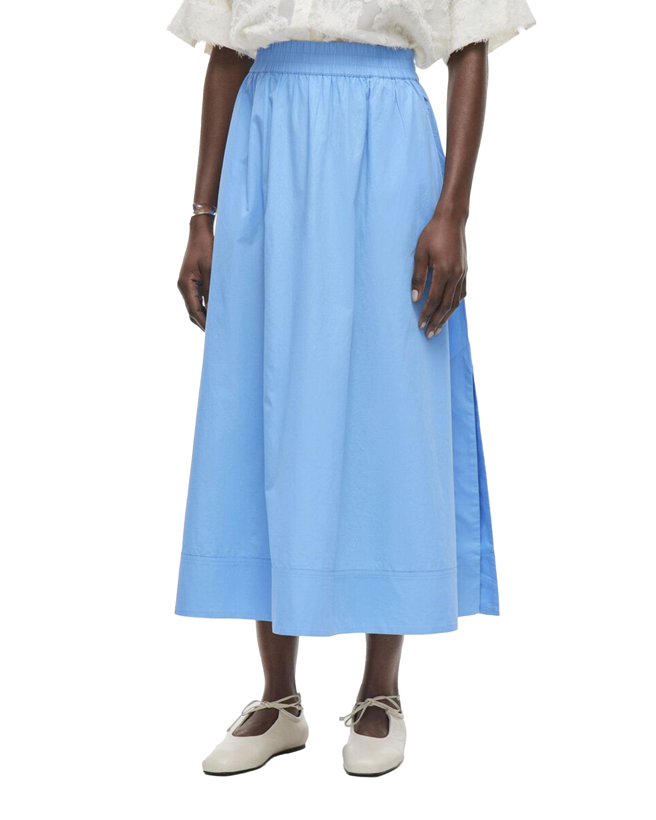 Rouge Edit Lila Ankle Skirt - Little Boy Blue