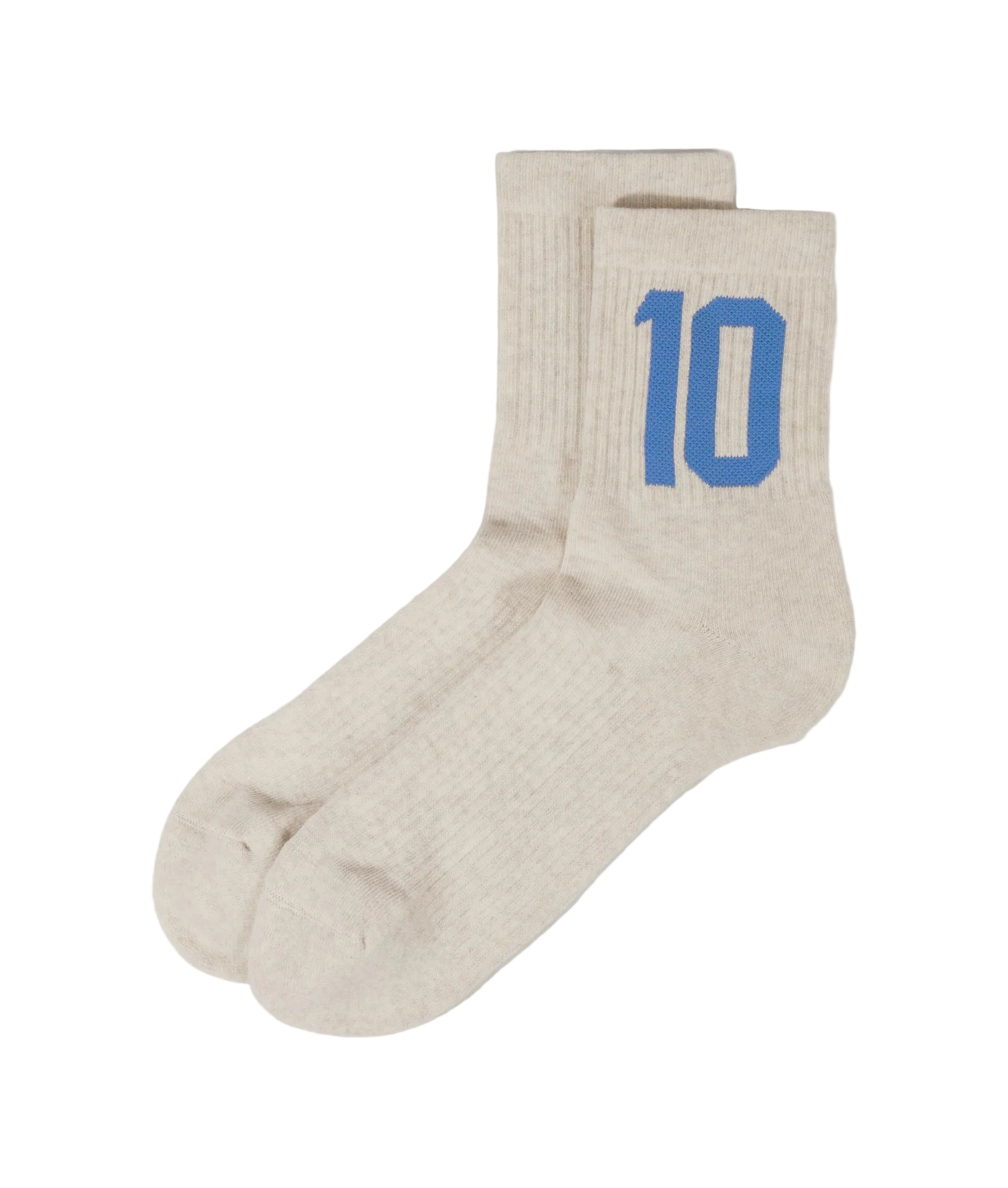 10Days Socks Baseball 10 - Soft White Melee