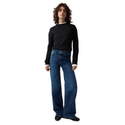 Lois Jeans Palazzo - Stone Dark