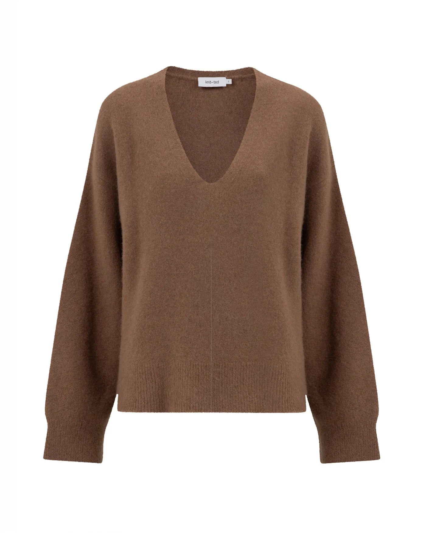 Knit-ted Lucia Pullover - Maron