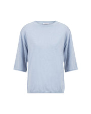 Knit-ted Merle T-Shirt - Light Blue