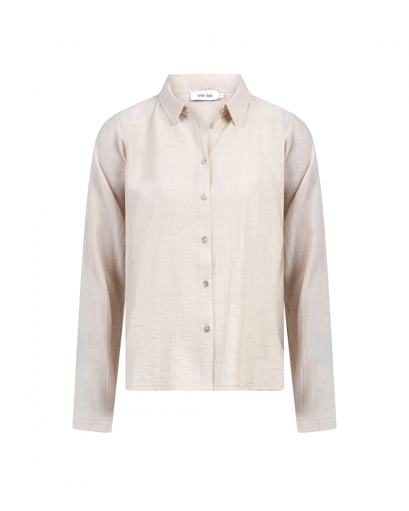 Knit-ted Rosan Blouse - Creme