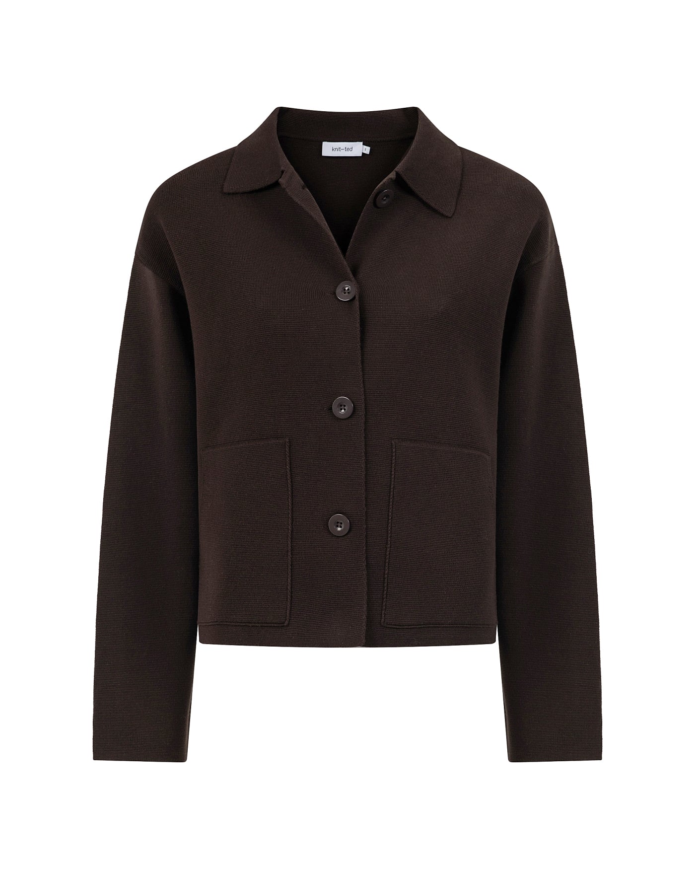 Knit-ted Joy Cardigan - Choco