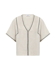 Knit-ted Noor Top - Natural