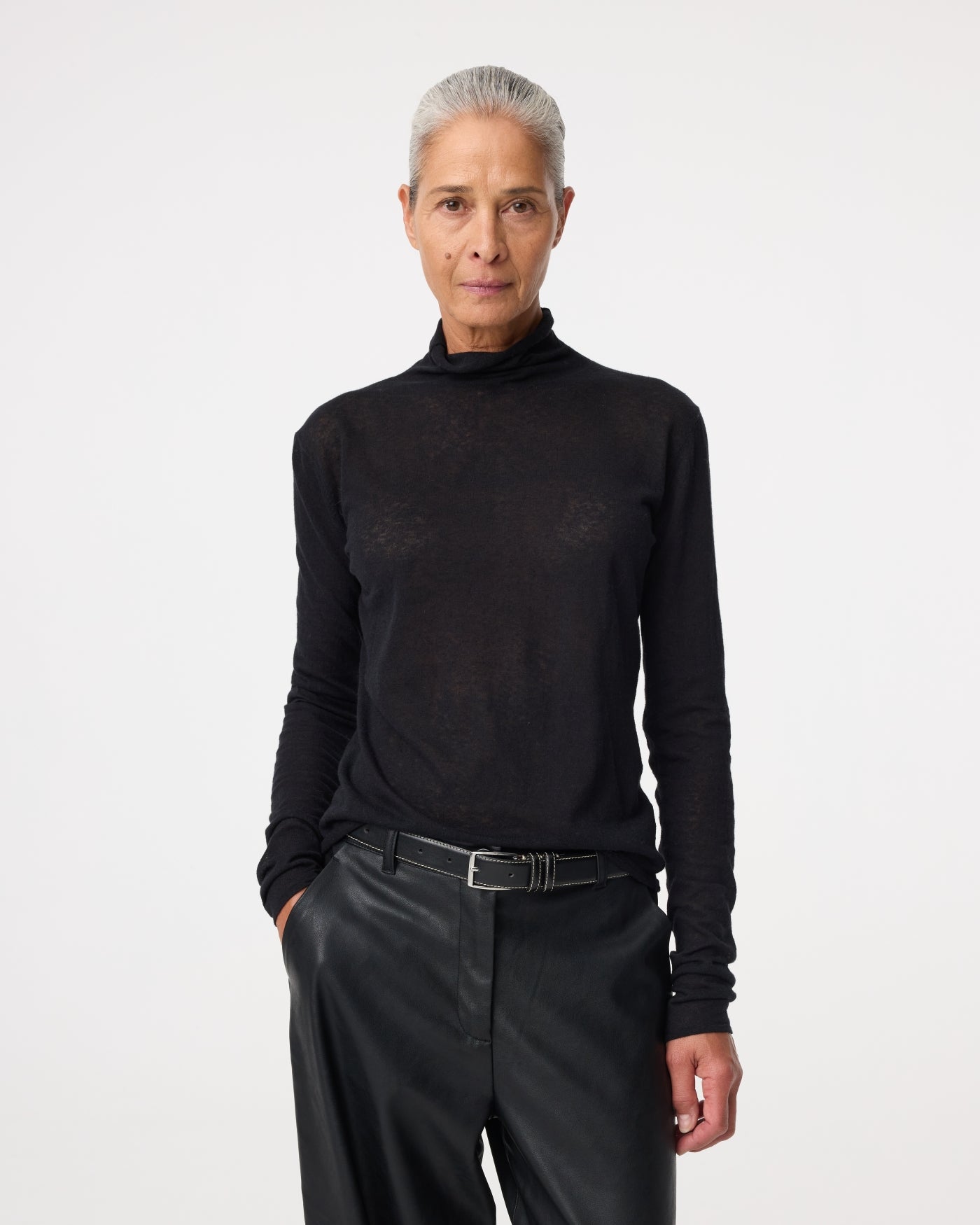 Knit-ted Roline Pullover - Black