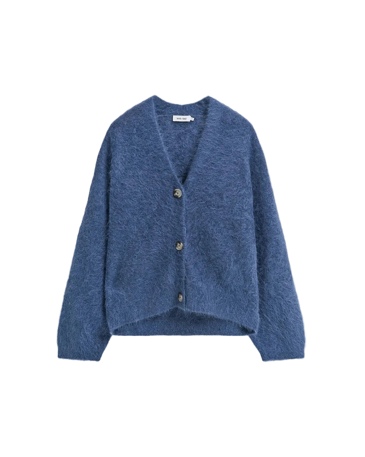 Knit-ted Maris Cardigan - Mid Blue