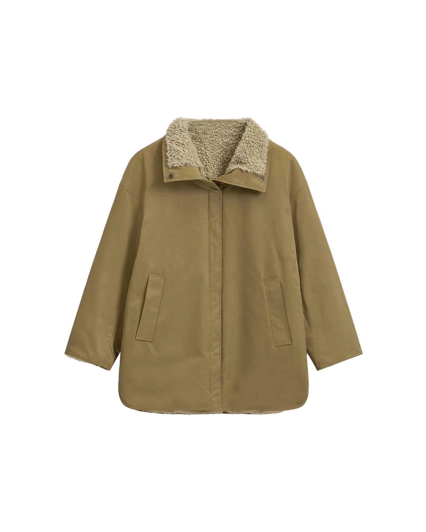 Knit-ted Neko Jacket - Moss