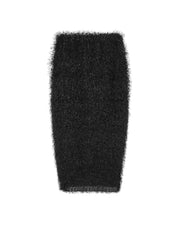 Knit-ted Puck Skirt - Black