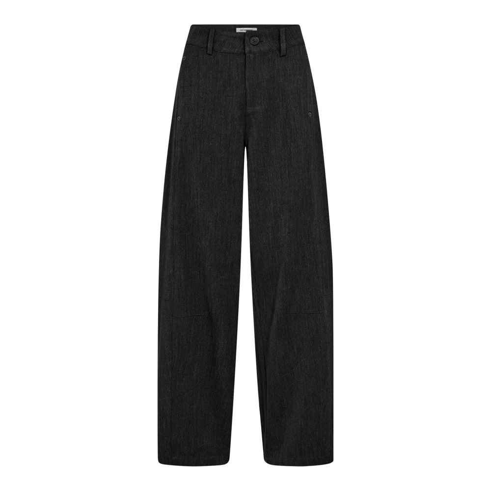 Co'couture Susie Barrel LL Pant - Dark Grey