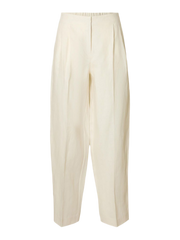 Selected Femme Barrel Lia Linen Pant - Birch