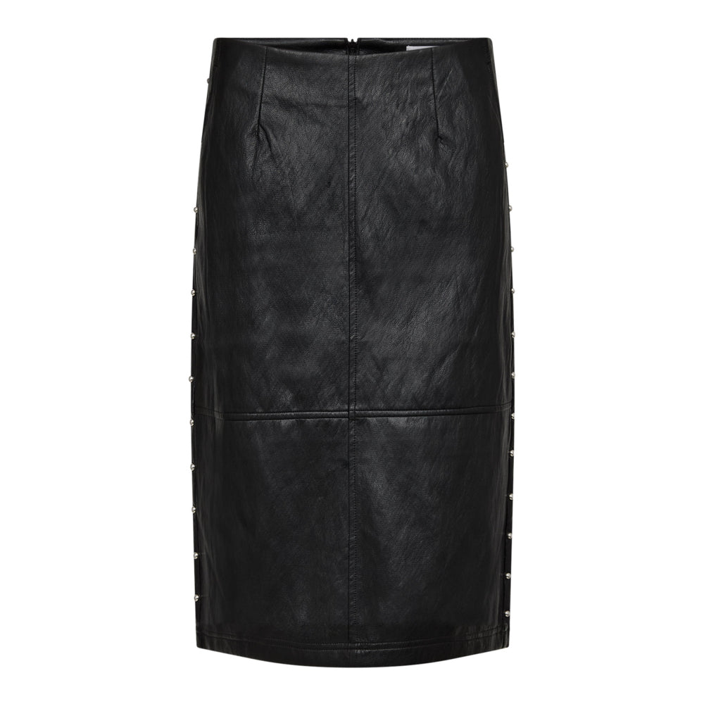 Co'couture Gitt Stud Skirt - Black