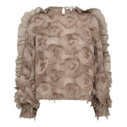 Co'couture Syra Structure Blouse - Walnut