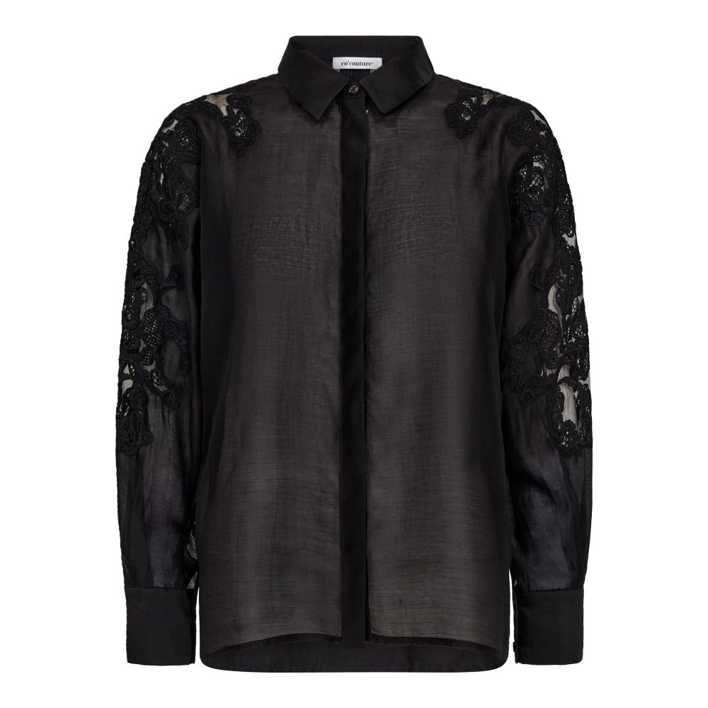 Co'couture Kawa Embroidery Shirt - Black