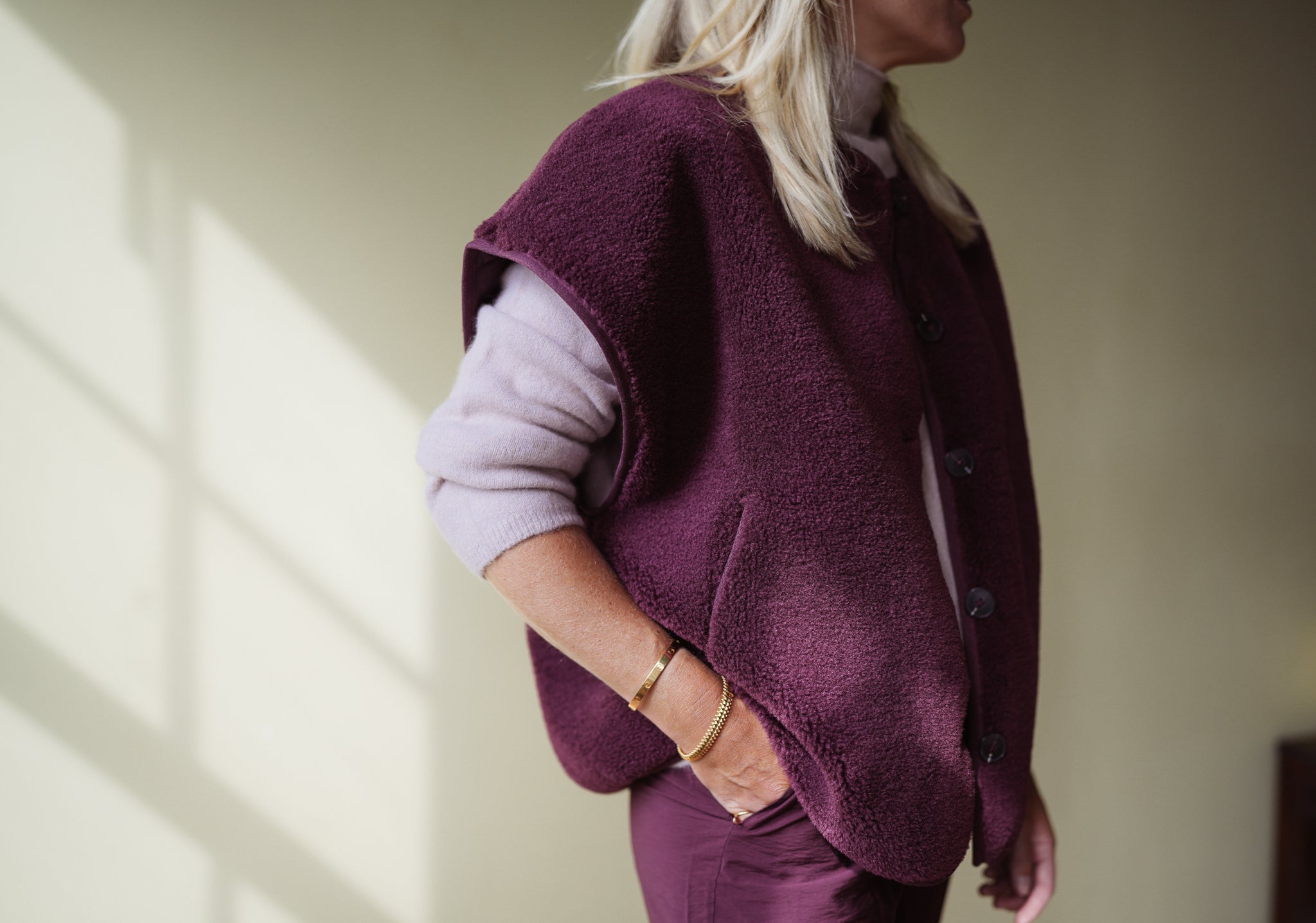 Knit-ted Kim Pullover - Rose