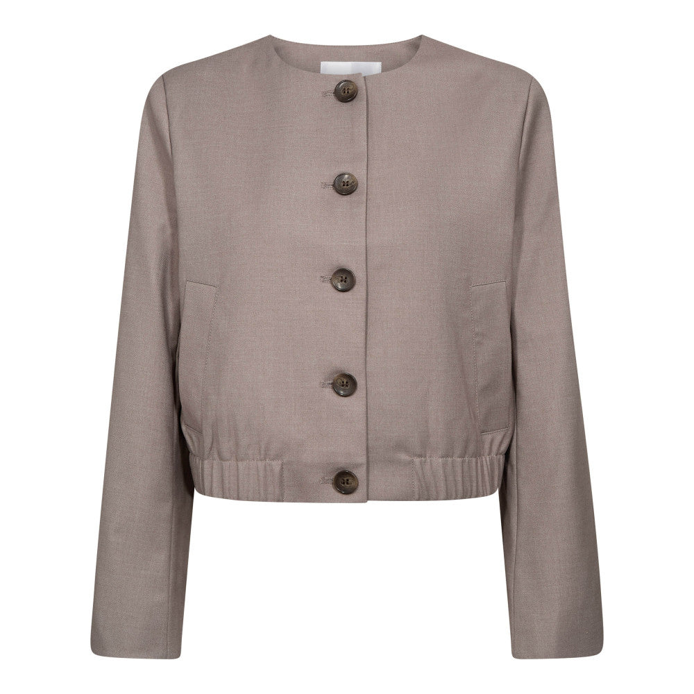 Co'couture Matty Bomber Jacket - Mink