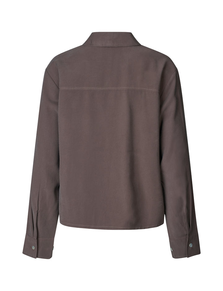 MbyM Elio Top - Chocolate Brown
