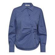 Co'couture Aniza Asym Shirt - New Blue