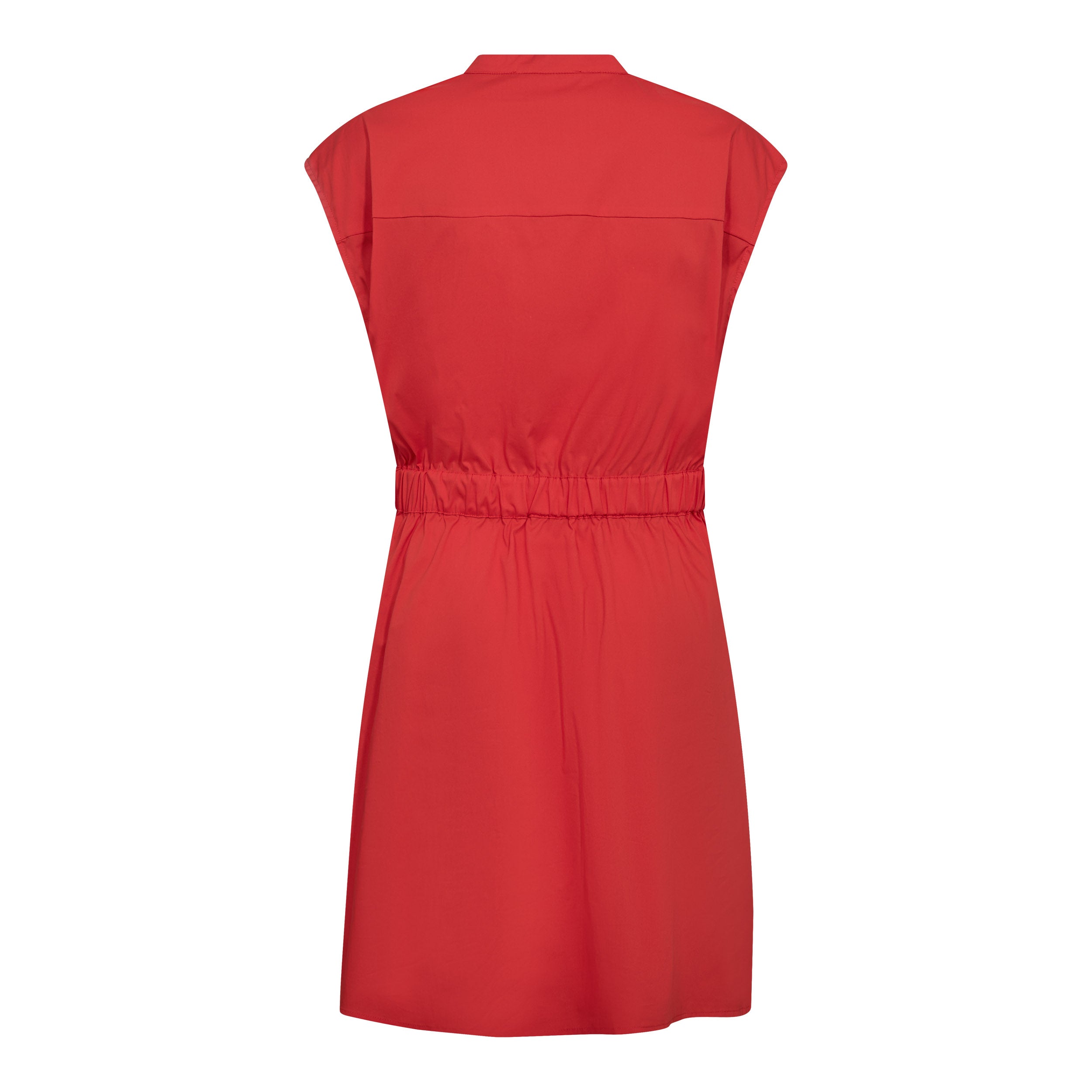 Co'couture Elara Crop Wrap Dress - Flame