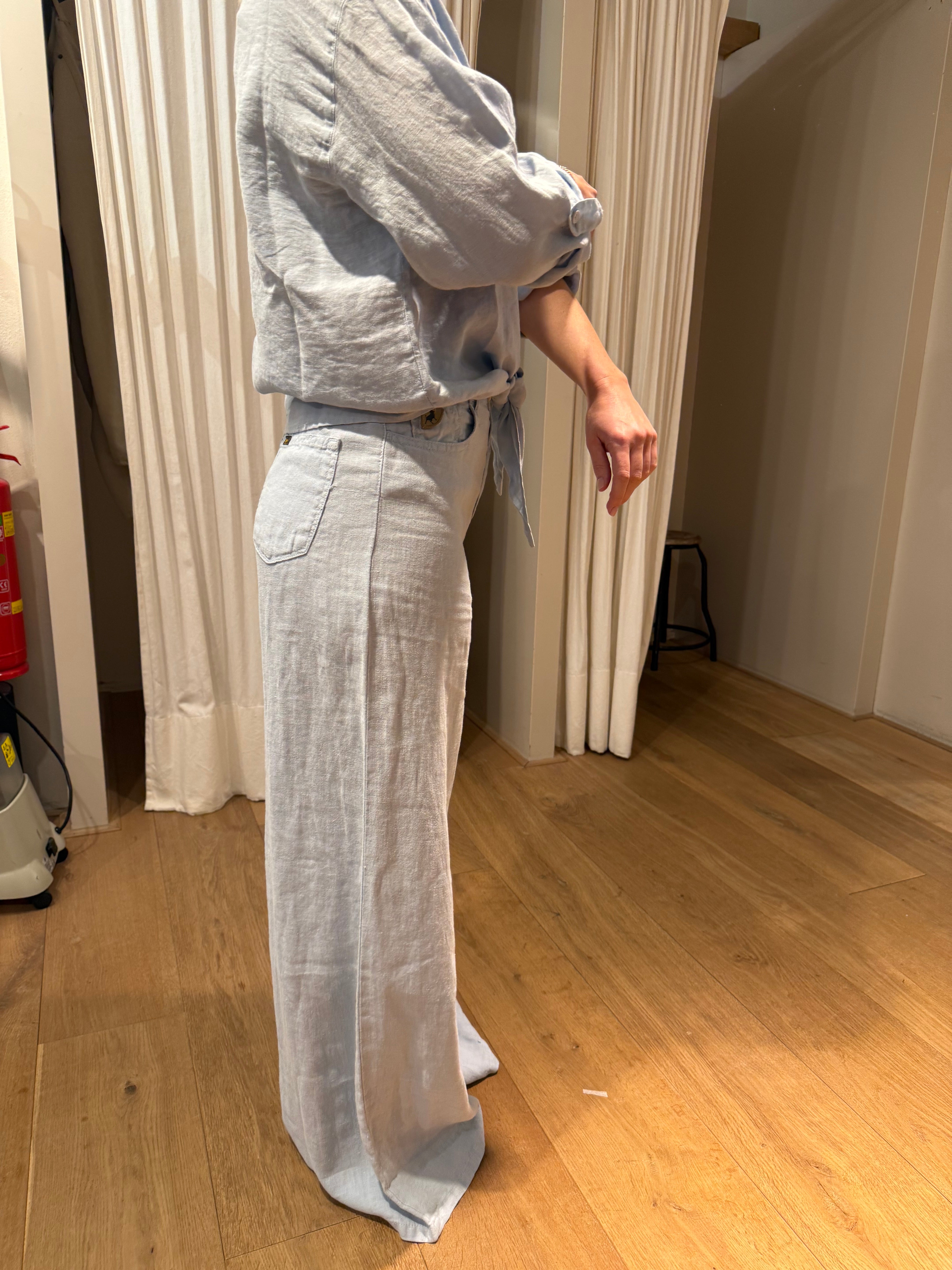 Lois Jeans Pia Blouse - Pearl Blue