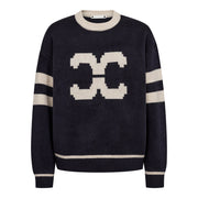 Co'couture Row Coco Logo Knit - Navy