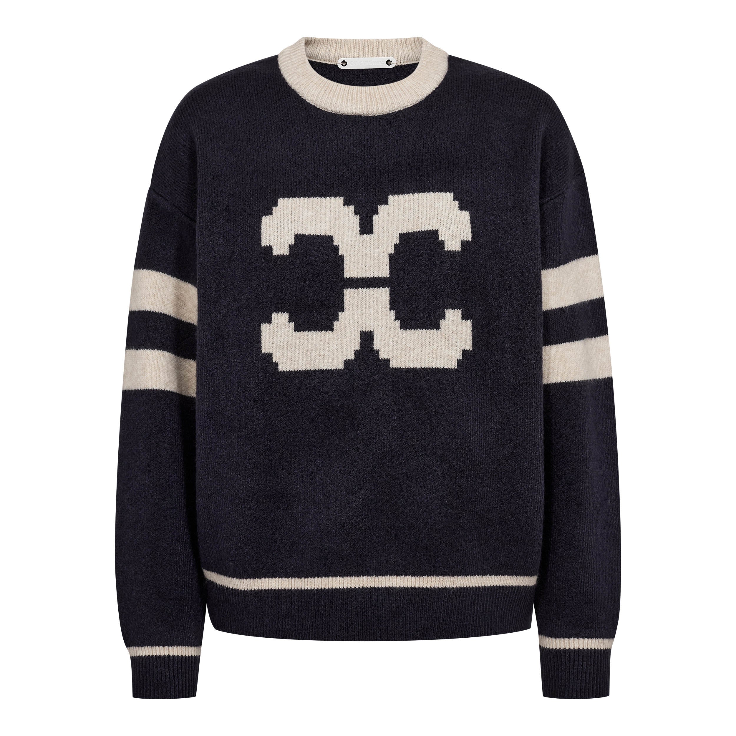 Co'couture Row Coco Logo Knit - Navy