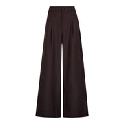 Co'couture Luna Pleat Pant - Bison