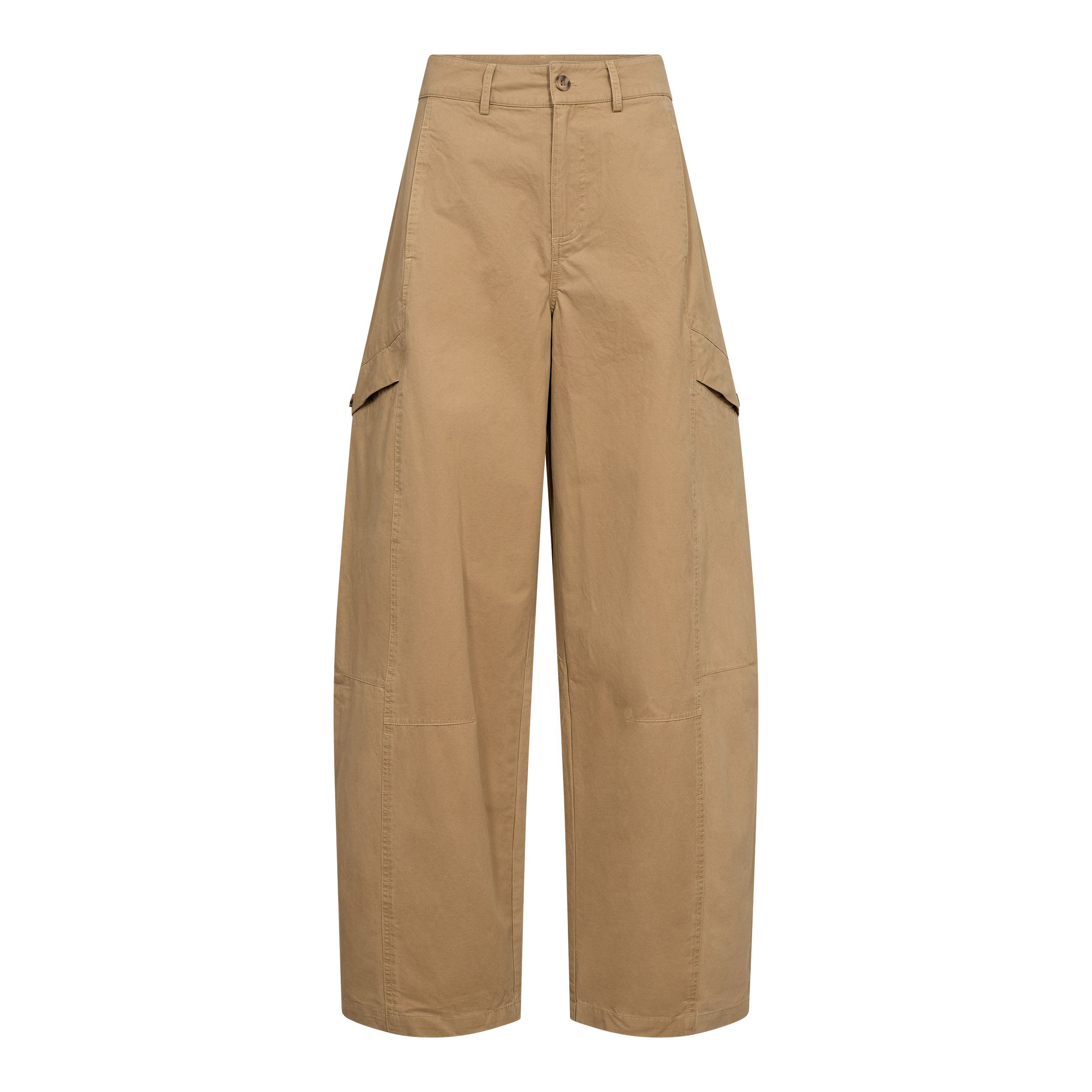 Co'couture Evelyn Barrel Pant - Sand