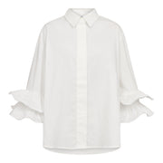 Co'couture Halen Flare Shirt - White