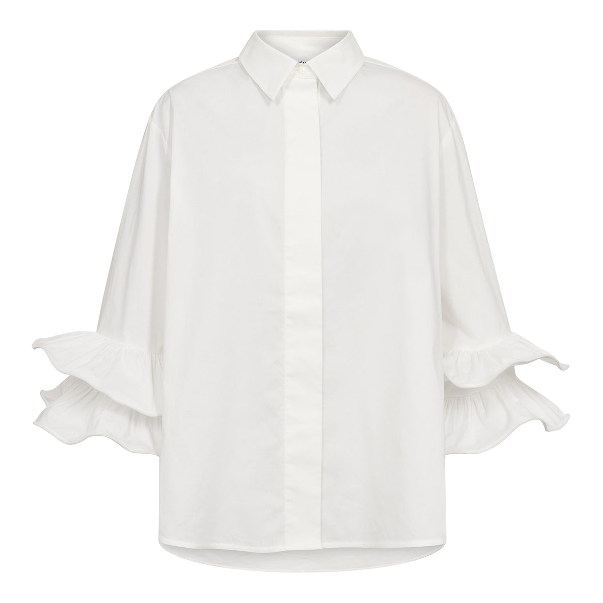 Co'couture Halen Flare Shirt - White