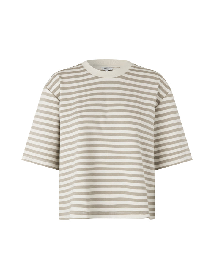 MbyM Emrys Top - Island FossilSugar Stripe
