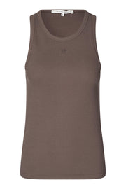 Second Female Gelina Tanktop - Chocolate Brown