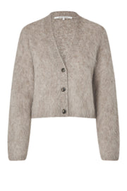 Second Female Karla Knit Cardigan - Pumice Stone