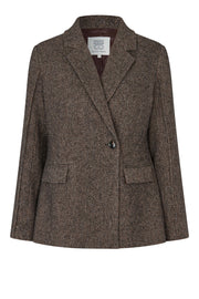 Second Female Emi New Fitted Blazer - Demitasse