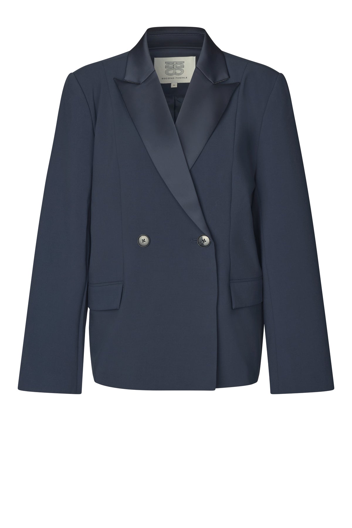 Second Female Lively Blazer - Night Sky