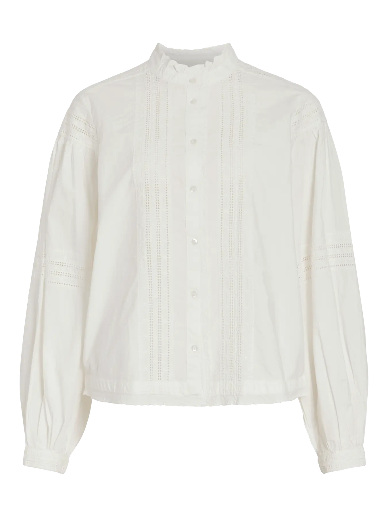 Rouge Edit Carolina Collar Shirt - Cloud Dancer
