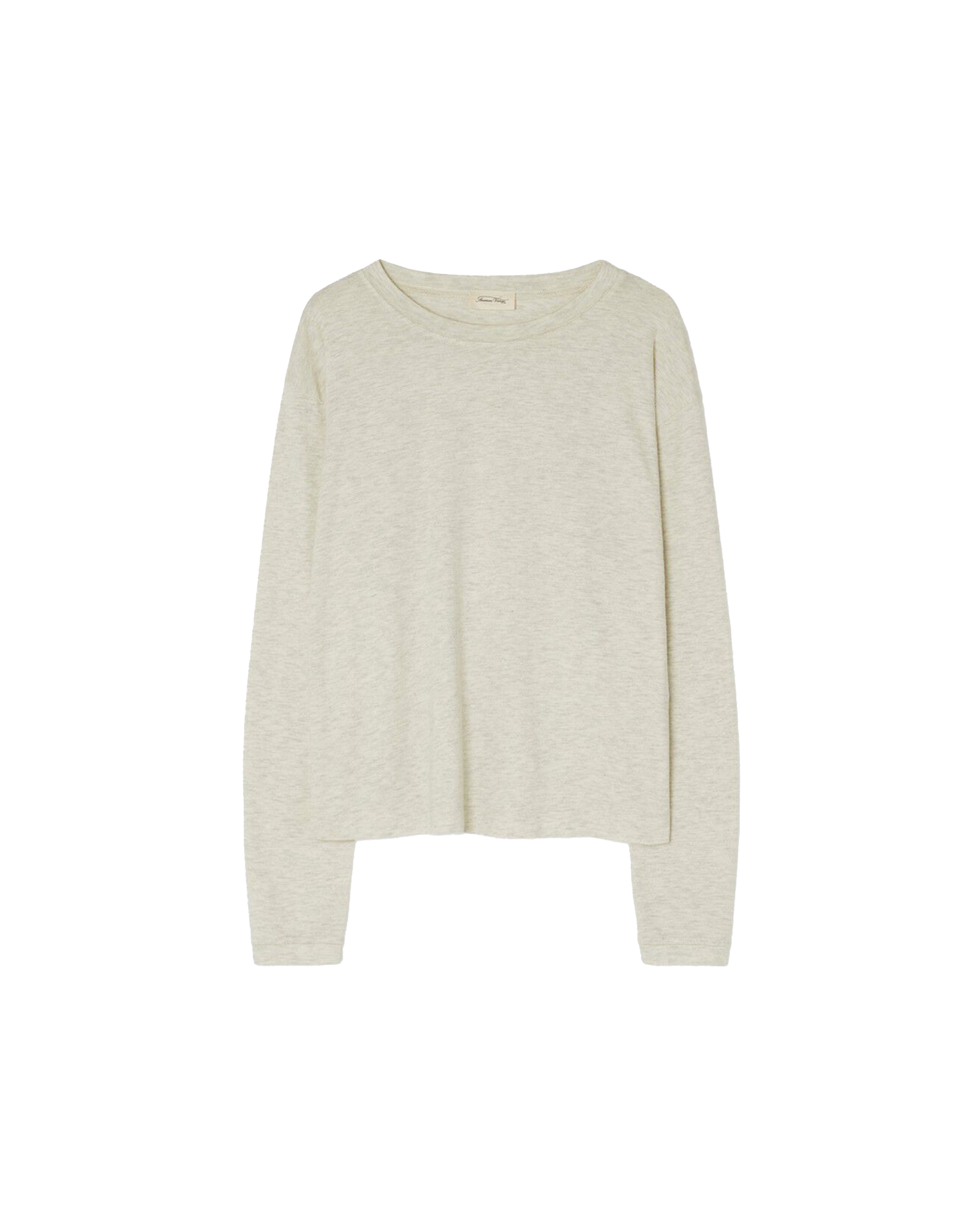 American Vintage Ypawood Longsleeve - Heather Grey Grisch