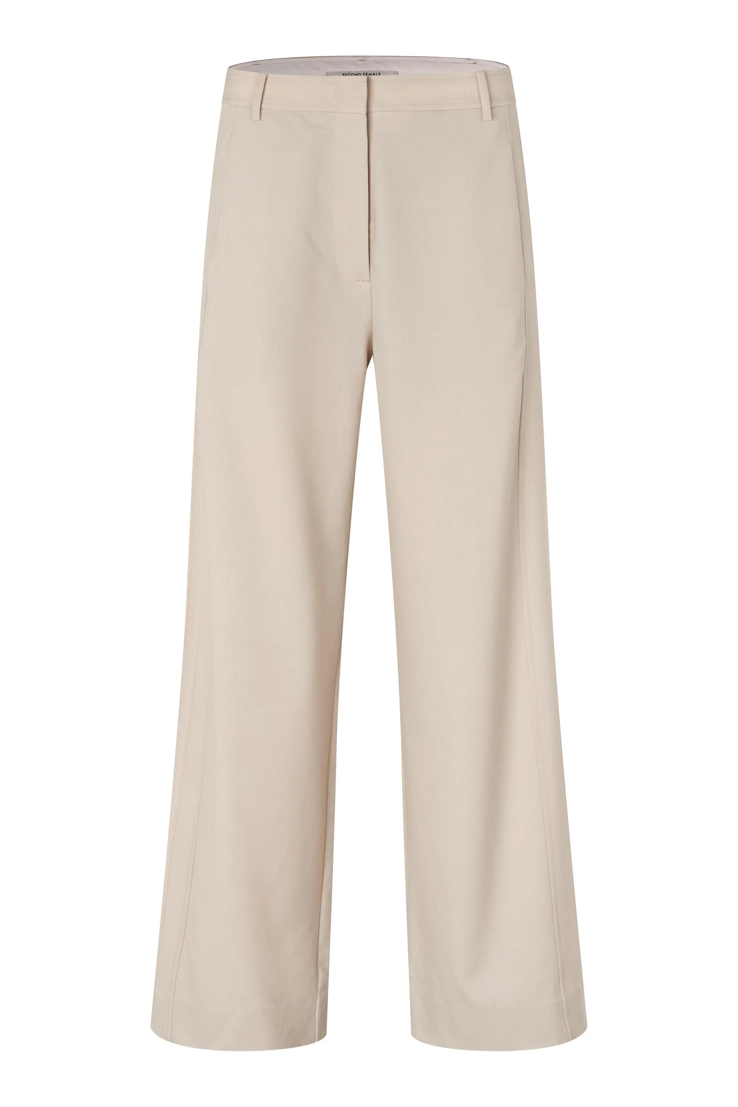 Second Female Blanca Trousers - Soft Beige