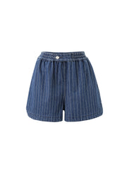 Frnch Chicamia Short - Blue Denim