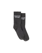 American Vintage Clypsun Sock - Charcoal Melange