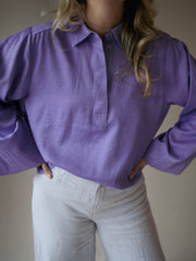 Selected Femme Jean Shirt - Paisley Purple