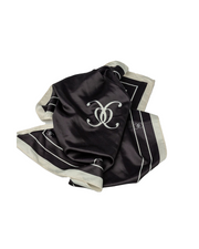 Bow19 Elle Silk Scarf - Black