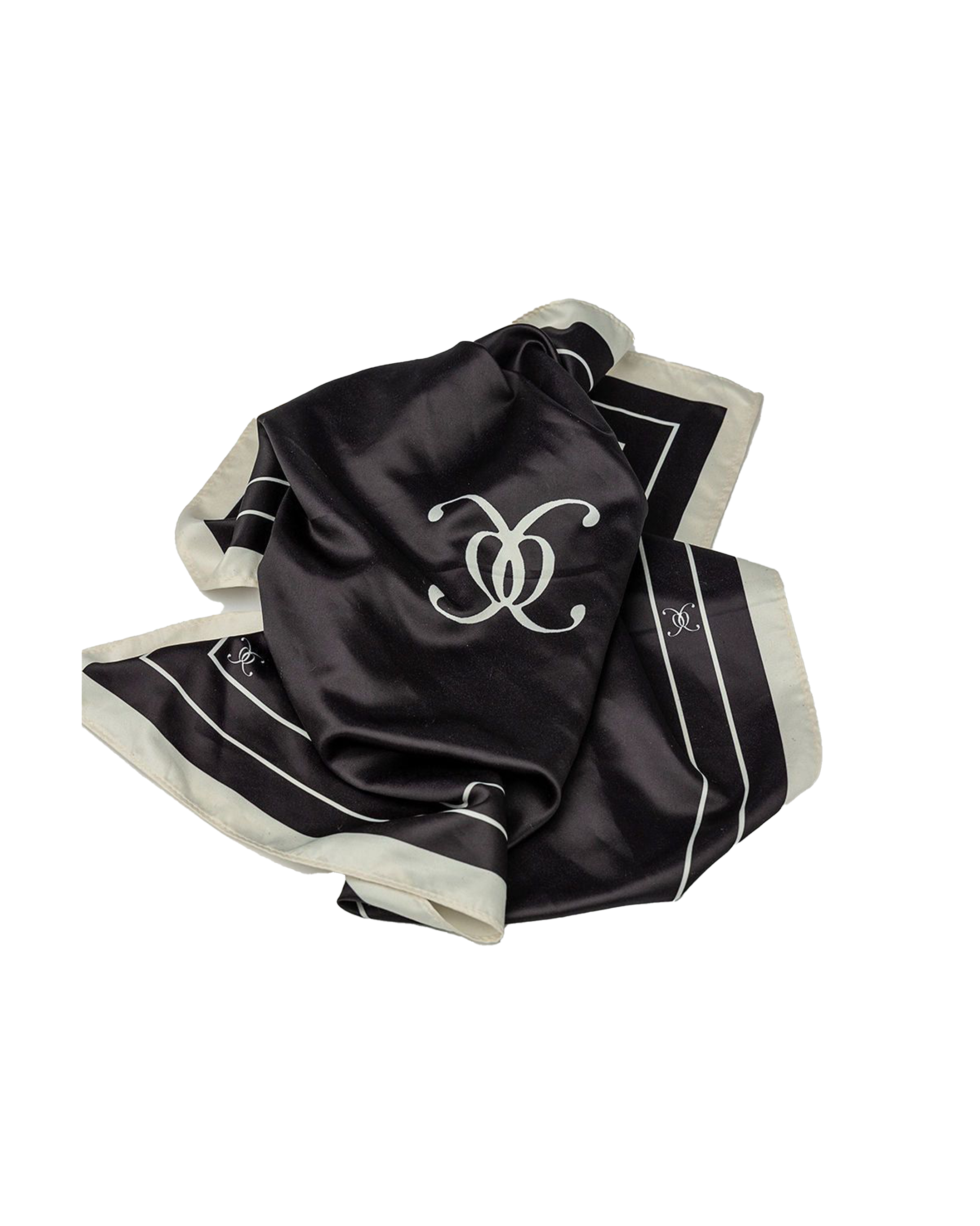 Bow19 Elle Silk Scarf - Black
