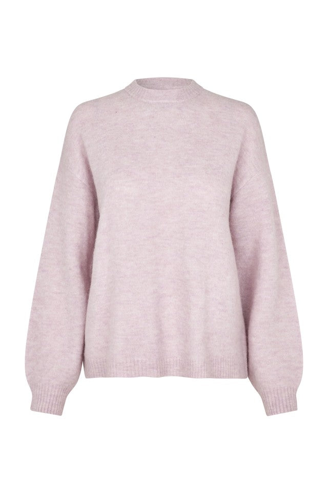 Envii Ada LS Knit - Lavender Fog Melange