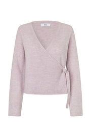 Envii Ada LS V-Neck Knit - Lavender Fog Melange