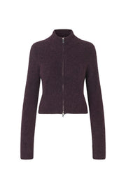 Envii Bessie LS Cardigan - Plum Perfect Melange