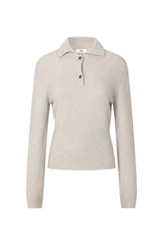 Envii Glacia LS Polo Knit - Moonstruck