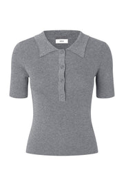 Envii Icy SS Knit - Asphalt Silver